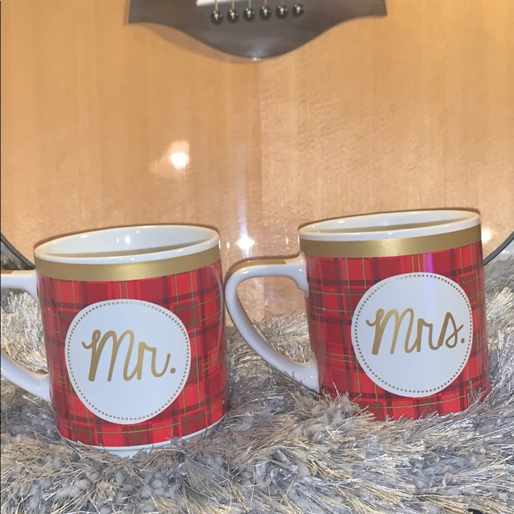 ❤️Super cute set of Mr & Mrs. XL coffee mugs❤️